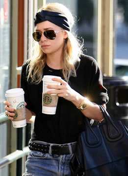 Celebrity diet: Ashley Olsen Starbucks