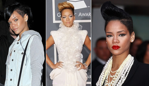 Celebrity beauty: Rihanna style