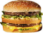 Calories of Big Mac from Mac Donald's