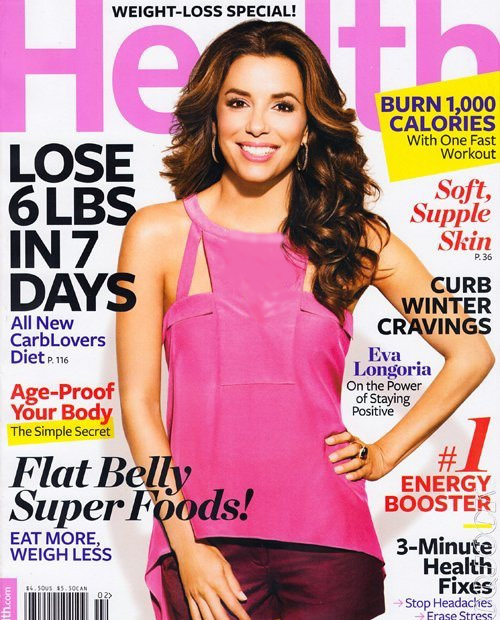 Eva Longoria Celebrity Diet Exercises Style Beauty Tips 